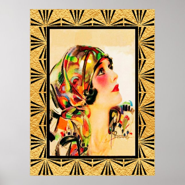Art Deco Rolf Armstrong Poster (Front)