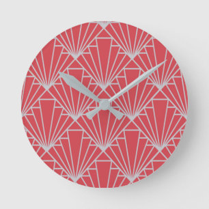 Art Deco Round Clock