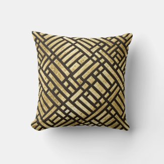 Art Deco Royal Gold Bars Mouse Mat