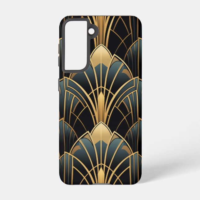 Art Deco Samsung Galaxy S21 Case (Back)