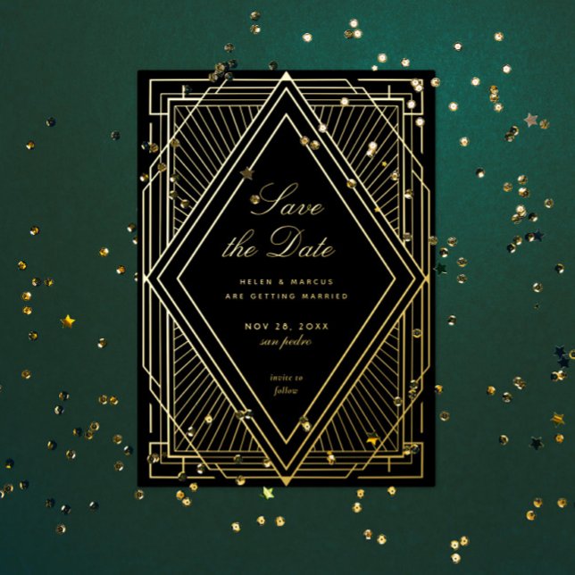 Art Deco Save the Date (Creator Uploaded)