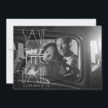 Art Deco Save the Date | Photo Invite<br><div class="desc">Personalise your own 5x7 card. Click the Customise button to insert your art, designs, or photos to create a unique 5x7 invite card! Try adding text using cool fonts and see a preview of your creation! Our simple to personalise 5x7 invite card has no minimum orders & is made after...</div>