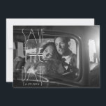 Art Deco Save the Date | Photo Invite<br><div class="desc">Personalise your own 5x7 card. Click the Customise button to insert your art, designs, or photos to create a unique 5x7 invite card! Try adding text using cool fonts and see a preview of your creation! Our simple to personalise 5x7 invite card has no minimum orders & is made after...</div>