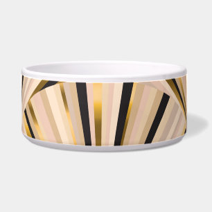 Art Deco Scales: Geometric Golden Glamour