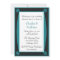 Art Deco Scrolls Wedding Rehearsal Invitation