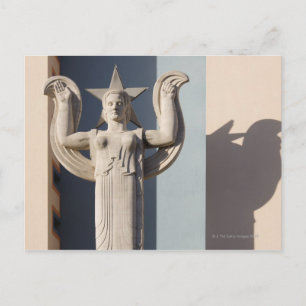 Art Deco Sculpture at the State Fair of Texas Postcard