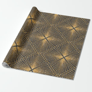Art Deco Seamless Geometric Pattern. Elegant Wallp Wrapping Paper