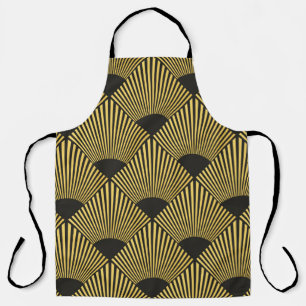 Art Deco seamless pattern Apron