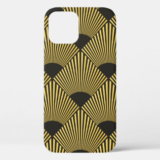 Art Deco seamless pattern iPhone 12 Case