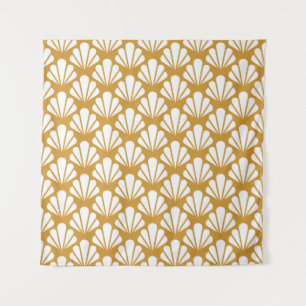 Art Deco Seamless Pattern. Geometric Floral decora Tapestry