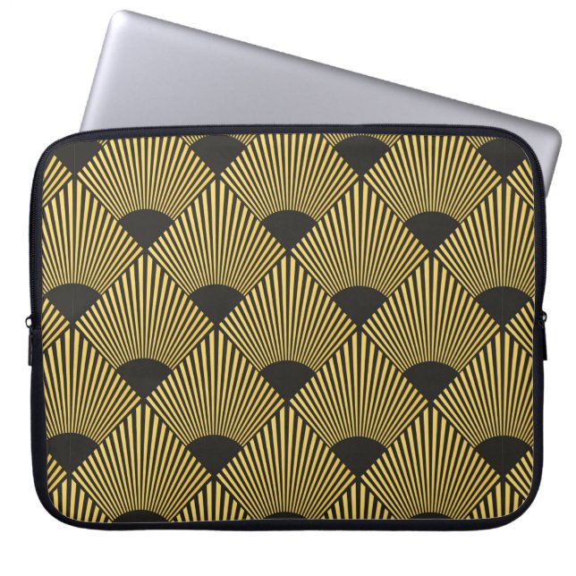 Art Deco seamless pattern Laptop Sleeve (Front)