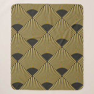 Art Deco seamless pattern Sherpa Blanket