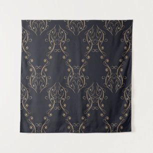 Art deco seamless pattern. Vintage background with Tapestry