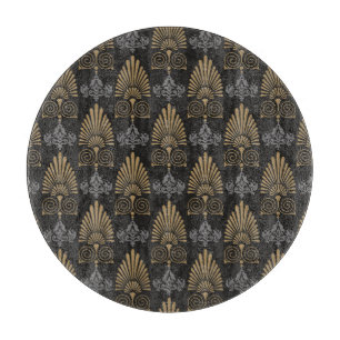 Art Deco: Seamless Vintage Wallpaper Cutting Board