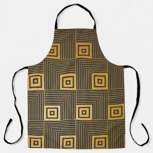 Art Deco seamless vintage wallpaper pattern Apron