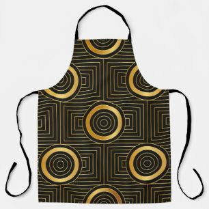 Art Deco seamless vintage wallpaper pattern Apron