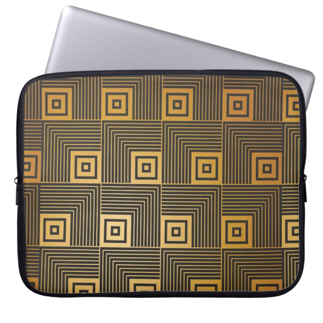 Art Deco seamless vintage wallpaper pattern Laptop Sleeve (Front)