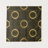 Art Deco seamless vintage wallpaper pattern