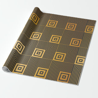 Art Deco seamless vintage wallpaper pattern Wrapping Paper