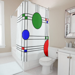 Art Deco  Shower Curtain