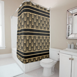 Art Deco Shower Curtain