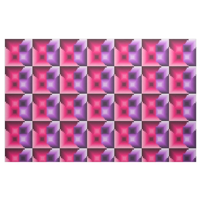 Art Deco Squares  Fabric (Fat Quarter)
