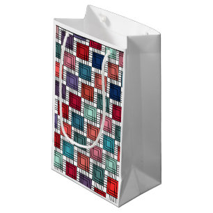 Art Deco Squares Gift Bag