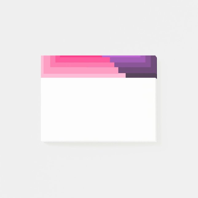 Art Deco Squares  Post-it Notes (Front)