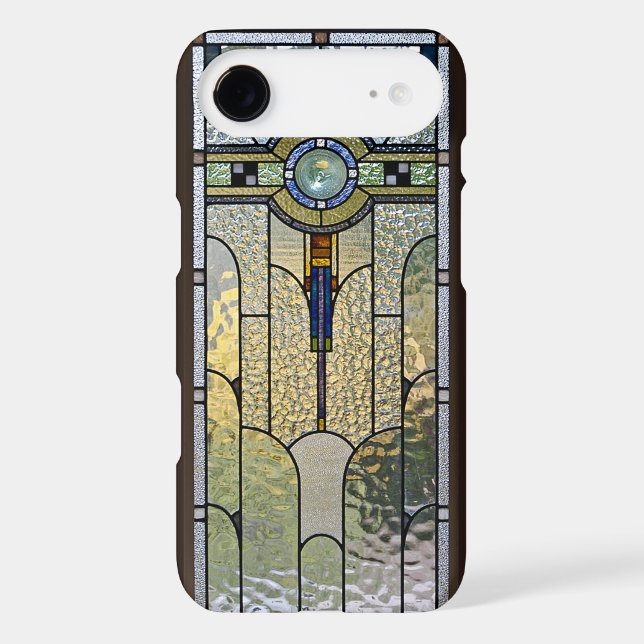 Art Deco Stained Glass Window iPhone 6 case (Back)