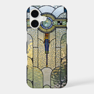 Art Deco Stained Glass Window iPhone X case