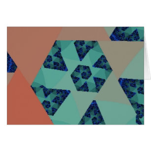 Art Deco Staircase Card