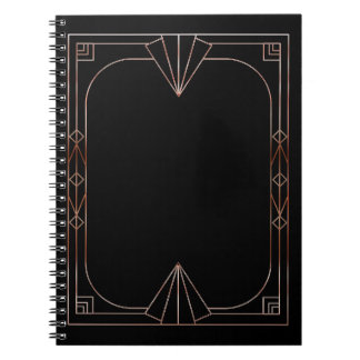 Art Deco Stationary Notebook