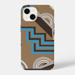 Art Deco style Abstract design iPhone 14 Case