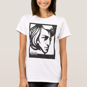 Art Deco style Chopin T-Shirt