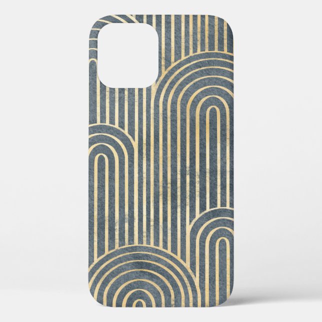 Art Deco style design luxury geometric seamless pa Case-Mate iPhone Case (Back)