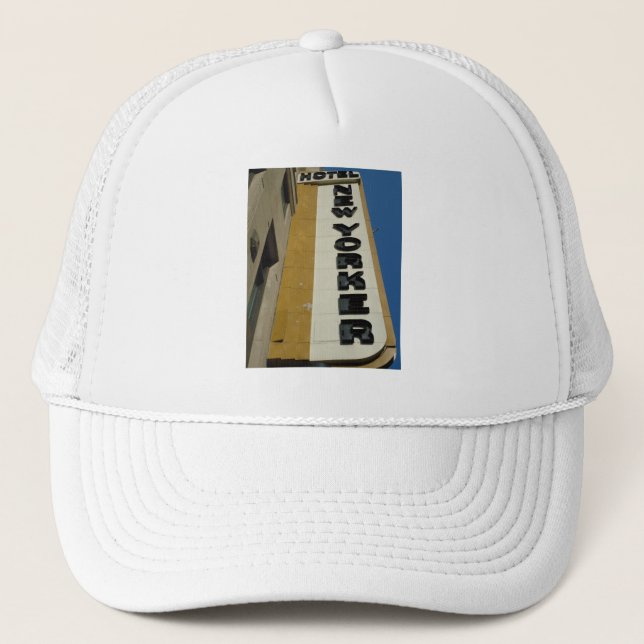 Art Deco Style NYC Trucker Hat (Front)