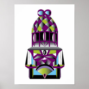 Art Deco Style Poster