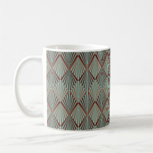 Art Deco style seamless pattern texture Coffee Mug