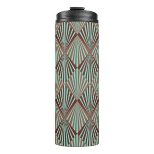 Art Deco style seamless pattern texture Thermal Tumbler