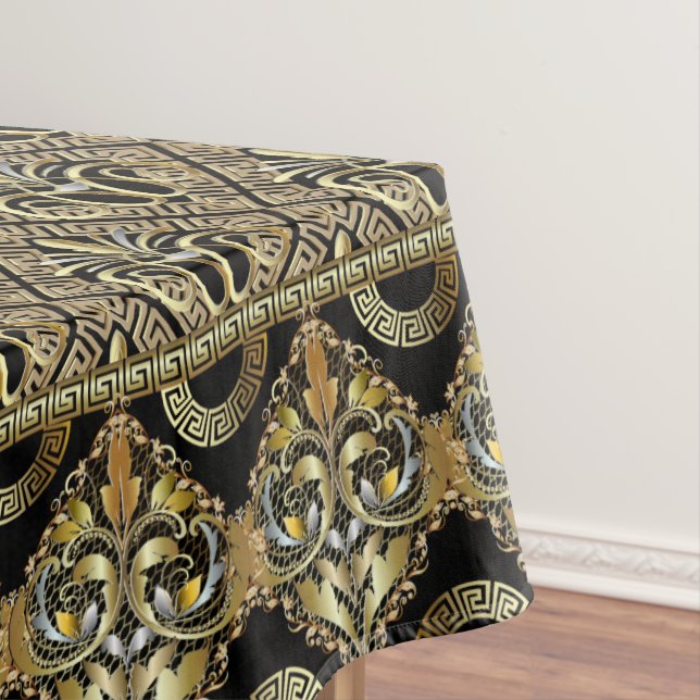 Art Deco Style Tablecloth (In Situ)