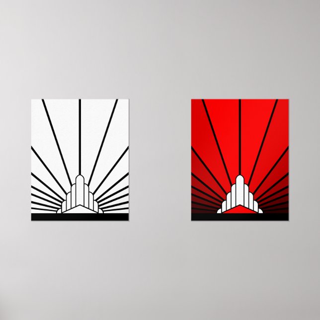 Art deco sun (Front)