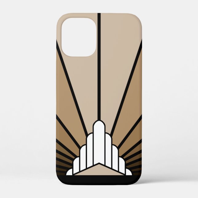 Art deco sun tan Case-Mate iPhone case (Back)