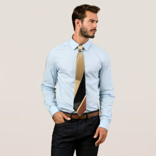 Art Deco Sunburst Geometric Luxury Design Tie