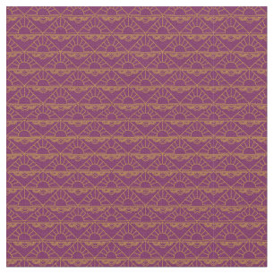 Art Deco Sunrise  Fabric