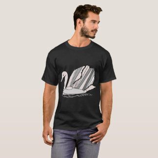 Art Deco Swan T-Shirt