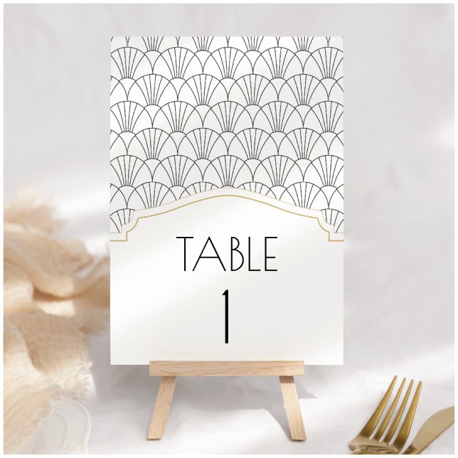 Art Deco Table Numbers (Creator Uploaded)