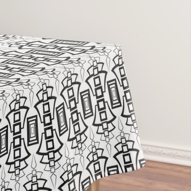 Art Deco Tablecloth (In Situ)