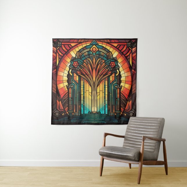 Art Deco Tapestry (In Situ)