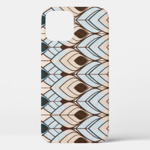 Art Deco: Textured Seamless Ornament. iPhone 12 Case
