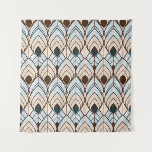 Art Deco: Textured Seamless Ornament. Tapestry